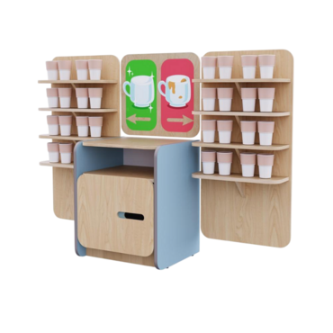 Питьевая зона из коллекции «НЕГА» (цвет голубой) - «globural.ru» - Всеволожск