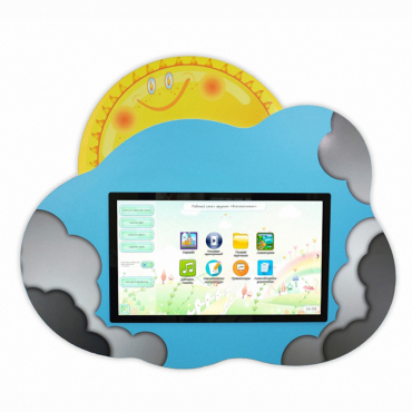 Профессиональный сенсорный настенный игровой комплекс "Говорящее облачко" - «globural.ru» - Всеволожск