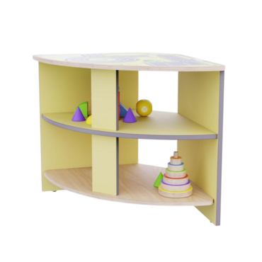 Угловое место для хранения из коллекции «НЕГА» (желтый) - «globural.ru» - Всеволожск