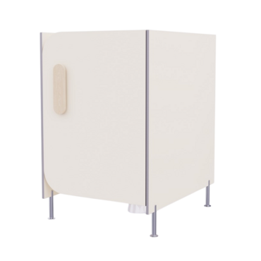 Гигиеническая кабинка из коллекции «НЕГА» (цвет бежевый) - «globural.ru» - Всеволожск