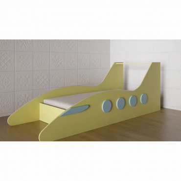 Детская кровать-самолет «Аэробус» - «globural.ru» - Всеволожск
