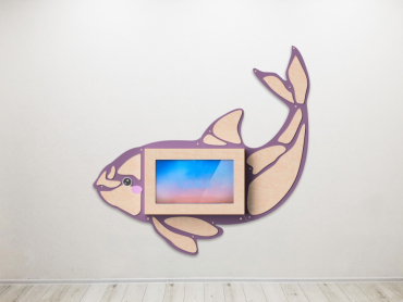 «Косатка» - Декоративная сенсорная панель 32" - «globural.ru» - Всеволожск