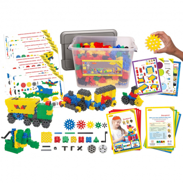 Конструктор STEM «Комбинированный» 480 деталей - «globural.ru» - Всеволожск