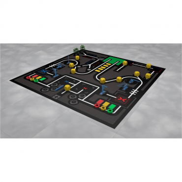 Соревновательное поле с элементами MakeX Stater Arenas Kit - «globural.ru» - Всеволожск