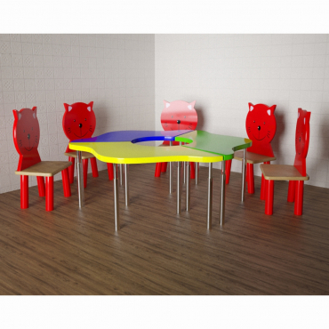 Стол детский «Трехцветик» - «globural.ru» - Всеволожск