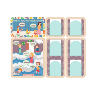 Информационный стенд «Правила пожарной безопасности» 137.5 х 111 см - «globural.ru» - Всеволожск