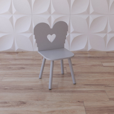 Стул «Ангельское сердечко» белый - «globural.ru» - Всеволожск
