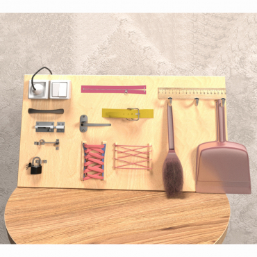 Бизиборд "Самостоятельный малыш" - «globural.ru» - Всеволожск