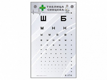 Интерактивный стенд "Таблица Сивцева" - «globural.ru» - Всеволожск