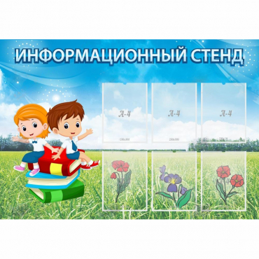 Стенд информационный с 6 карманами - «globural.ru» - Всеволожск