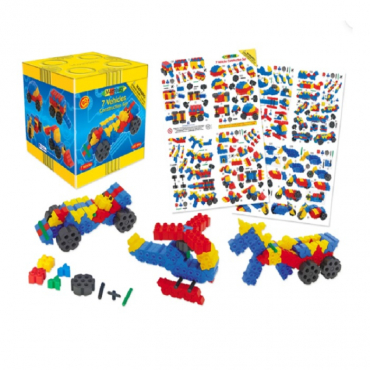 Конструктор «Транспортные средства» 80 деталей - «globural.ru» - Всеволожск