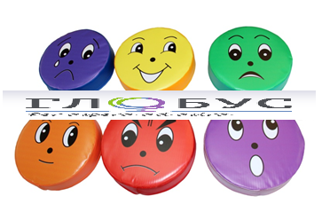 Набор мягких пуфиков "Эмоции" - «globural.ru» - Всеволожск