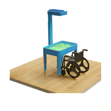 Интерактивная песочница 2в1 с функцией интерактивного стола стандартная Доступная среда							 - «globural.ru» - Всеволожск