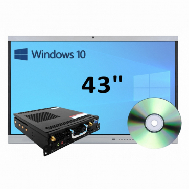 Интерактивная панель 43" (встроенный ПК, Win10) - «globural.ru» - Всеволожск