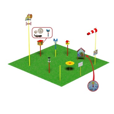 Метеорологическая площадка (комплект Эконом - 1)   - «globural.ru» - Всеволожск