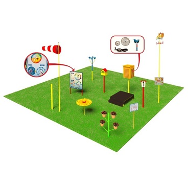 Метеорологическая площадка серия металлическая (комплект Лайтс)    - «globural.ru» - Всеволожск