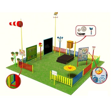 Метеорологическая площадка серия металлическая (комплект Стандарт плюс)    - «globural.ru» - Всеволожск