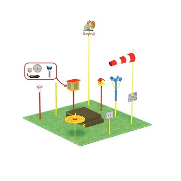 Метеорологическая площадка (комплект оптима без ограждения) - «globural.ru» - Всеволожск